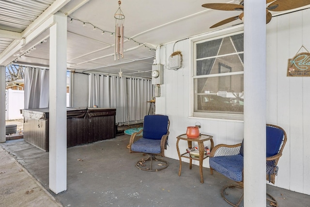 214 Glenn Ave, Gallatin, TN 37066 - view of patio with a hot tub