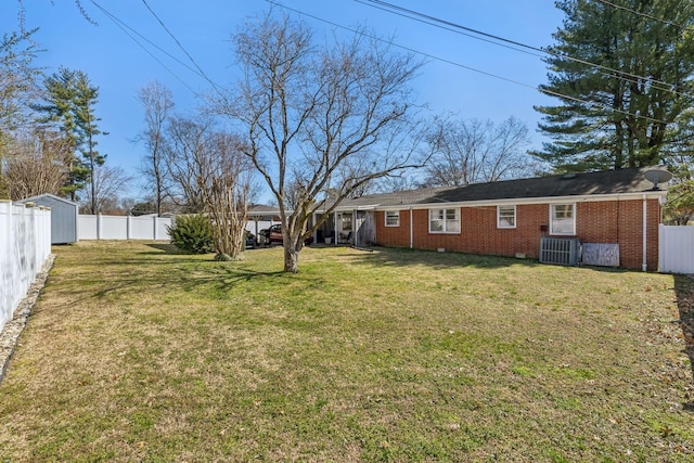 214 Glenn Ave, Gallatin, TN 37066 - view of yard featuring central AC unit