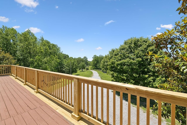 6795 Leipers Creek Rd, Columbia, TN 38401 - view of wooden deck