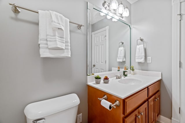 842 Shun Pike, Cottontown, TN 37048 - half bathroom featuring vanity and toilet