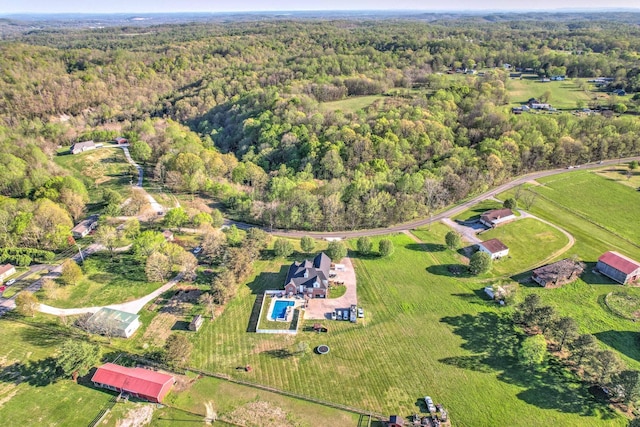 842 Shun Pike, Cottontown, TN 37048 - view of property location with a forest