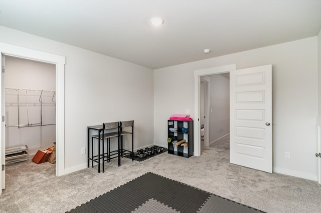 120 Ravens Crest Ave, Mount Juliet, TN 37122 - workout area with carpet floors and baseboards