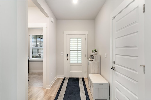 120 Ravens Crest Ave, Mount Juliet, TN 37122 - mudroom featuring healthy amount of natural light, light wood-style flooring, and baseboards