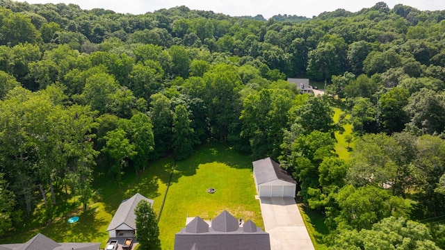 407 Hogans Branch Rd, Goodlettsville, TN 37072 - aerial view of a forest