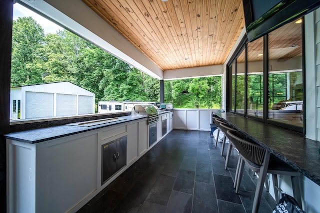 407 Hogans Branch Rd, Goodlettsville, TN 37072 - view of patio / terrace with an outbuilding