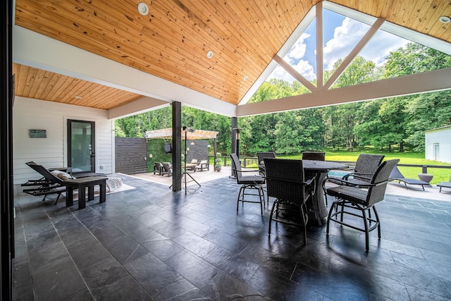 407 Hogans Branch Rd, Goodlettsville, TN 37072 - view of patio / terrace featuring outdoor dining area