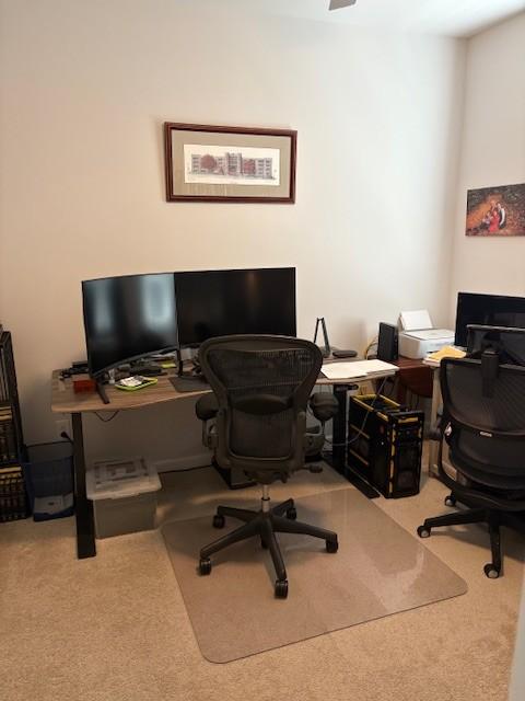 1217 Mason Dl, Columbia, TN 38401 - view of carpeted office space