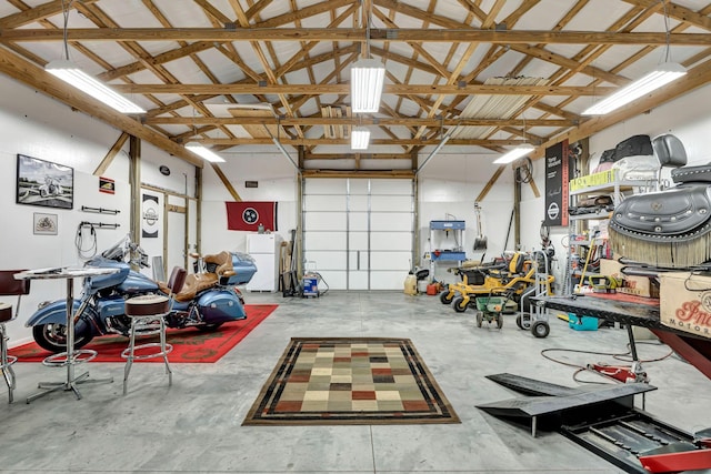 4717 Lunns Store Rd, Chapel Hill, TN 37034 - garage featuring freestanding refrigerator