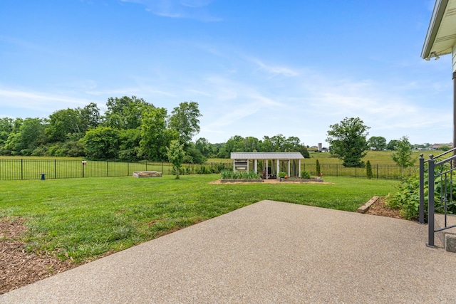290 Academy Rd, Lebanon, TN 37087 - view of yard with a patio area