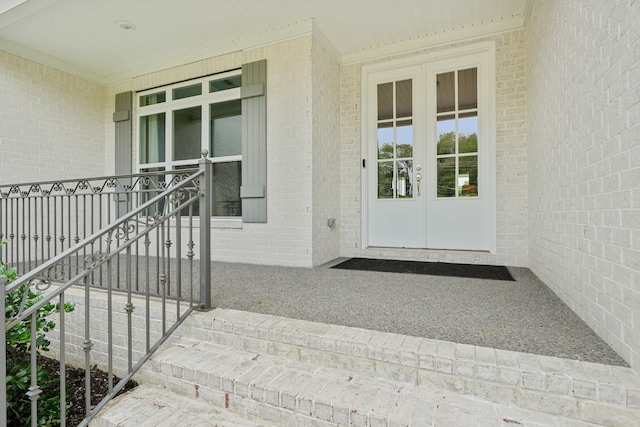290 Academy Rd, Lebanon, TN 37087 - property entrance featuring french doors and brick siding