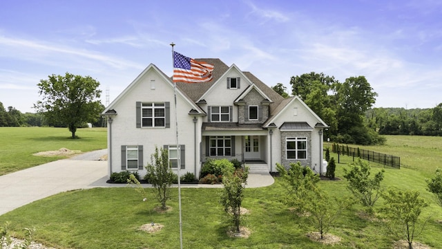 290 Academy Rd, Lebanon, TN 37087 - view of front of property featuring a front lawn