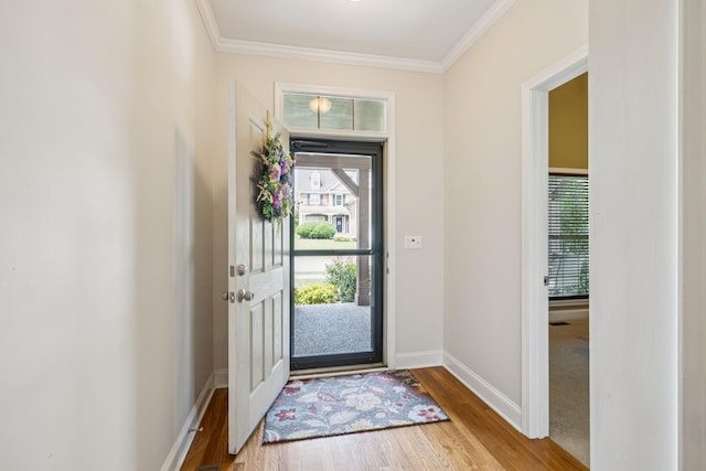 2090 Lequire Ln, Spring Hill, TN 37174 - foyer entrance featuring wood finished floors, ornamental molding, and baseboards
