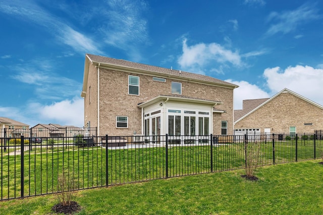 1110 Colonel Reuben Searcy Ct, Murfreesboro, TN 37129 - back of house with brick siding