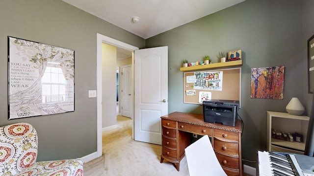4015 Sleepyhollow Way, Mount Juliet, TN 37122 - office featuring light carpet and baseboards