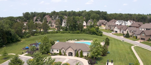 4015 Sleepyhollow Way, Mount Juliet, TN 37122 - aerial view of residential area