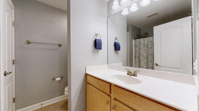 4015 Sleepyhollow Way, Mount Juliet, TN 37122 - full bath featuring vanity, tile patterned floors, toilet, and baseboards