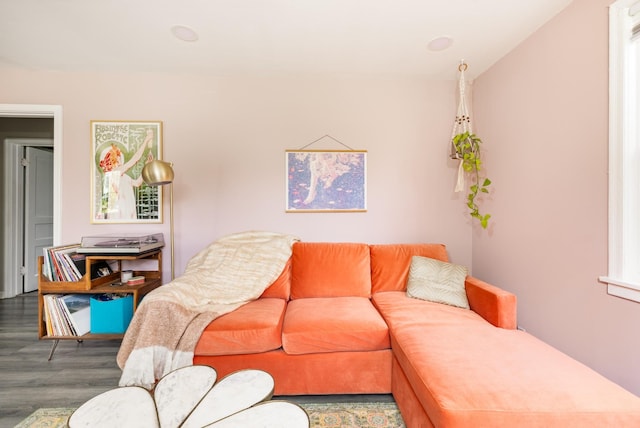 102 Lyle Ln, Nashville, TN 37210 - living area with wood finished floors