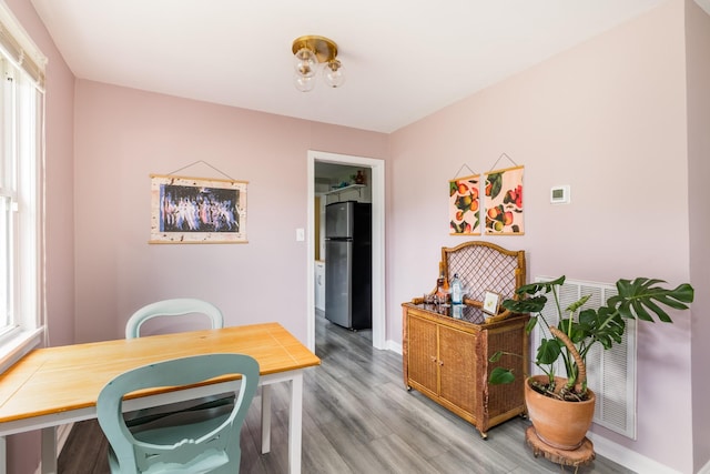 102 Lyle Ln, Nashville, TN 37210 - dining area featuring light wood finished floors and baseboards