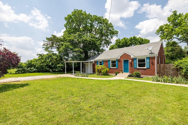 102 Lyle Ln, Nashville, TN 37210 - view of front facade featuring brick siding and concrete driveway