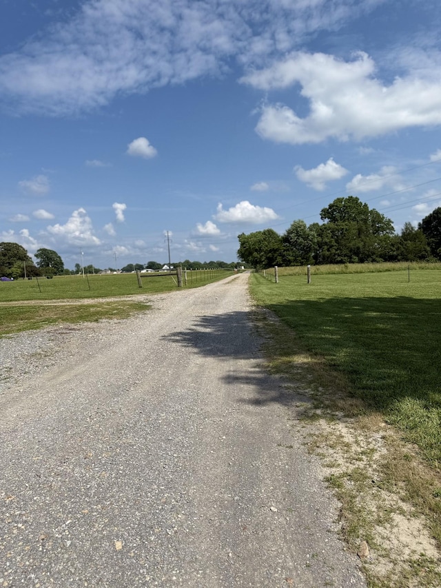 285 Shrum Ln, Lafayette, TN 37083 - view of dirt / gravel road featuring a view of rural / pastoral area