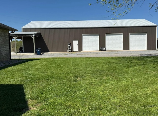 285 Shrum Ln, Lafayette, TN 37083 - view of detached garage