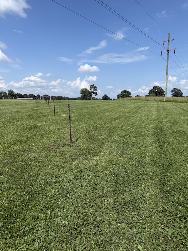285 Shrum Ln, Lafayette, TN 37083 - view of green lawn featuring a view of rural / pastoral area