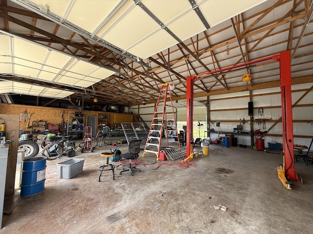 285 Shrum Ln, Lafayette, TN 37083 - view of garage