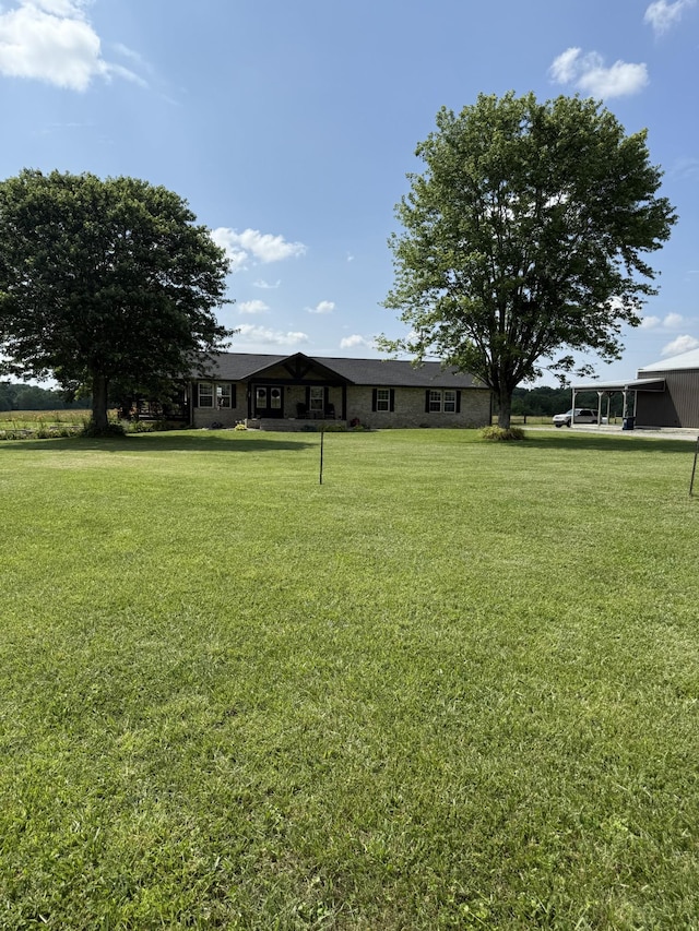 285 Shrum Ln, Lafayette, TN 37083 - view of green lawn