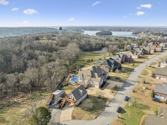 226 Hidden Harbour Dr, Mount Juliet, TN 37122 - aerial overview of property's location with a large body of water and nearby suburban area