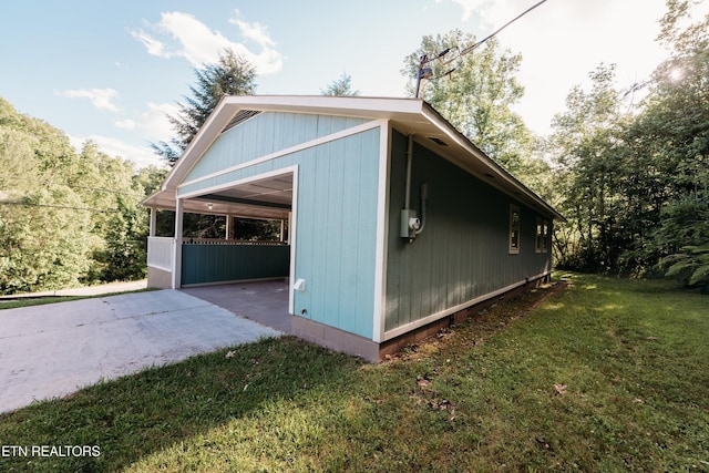 1799 Baker Hwy, Huntsville, TN 37756 - view of home's exterior with a yard