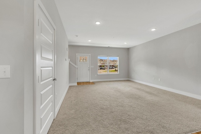 1081 Wells Way, Spring Hill, TN 37174 - carpeted empty room with baseboards and recessed lighting