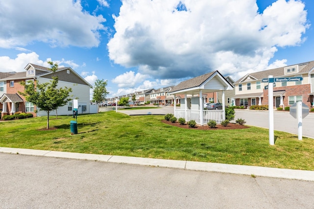 1081 Wells Way, Spring Hill, TN 37174 - view of front of home featuring a residential view and a front lawn