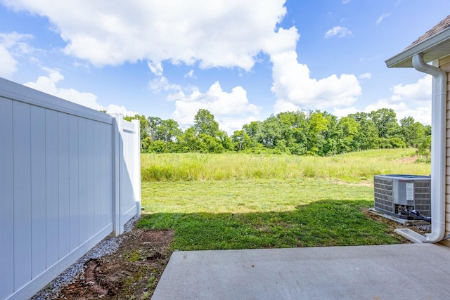 1081 Wells Way, Spring Hill, TN 37174 - view of grassy yard featuring cooling unit