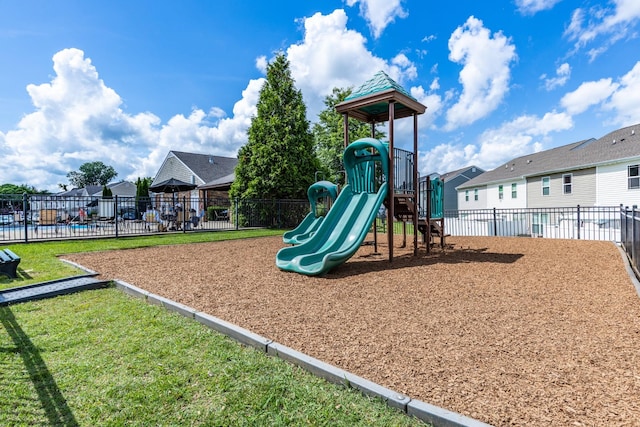 1081 Wells Way, Spring Hill, TN 37174 - communal playground featuring a residential view