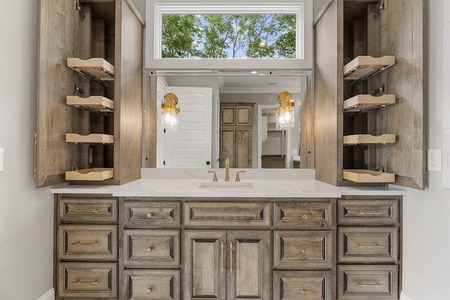 724 Bradshaw Rd, Lebanon, TN 37087 - bathroom featuring vanity and baseboards