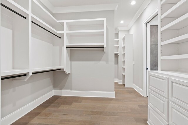 724 Bradshaw Rd, Lebanon, TN 37087 - walk in closet featuring light wood finished floors