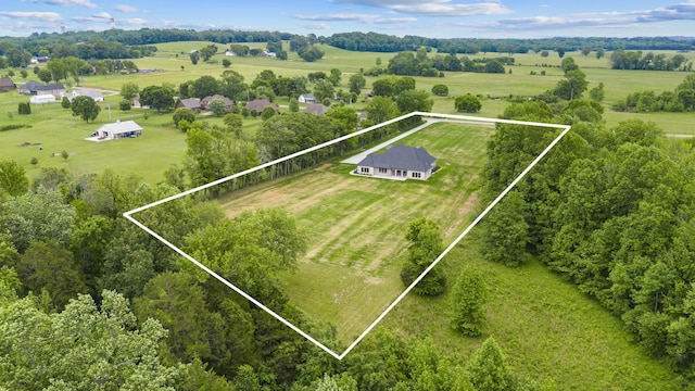 724 Bradshaw Rd, Lebanon, TN 37087 - view of rural area featuring property parcel outlined