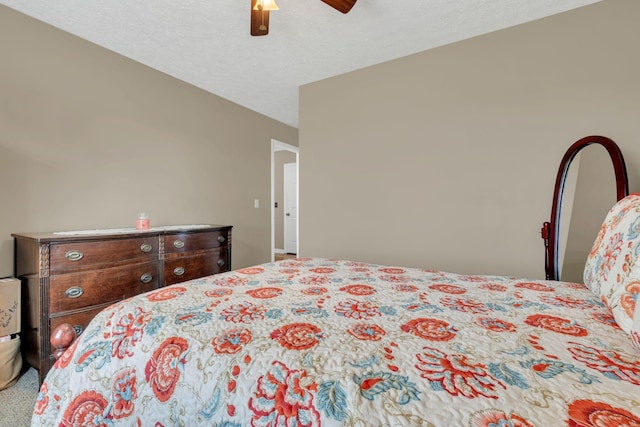 1545 Carthage Hwy, Lebanon, TN 37087 - bedroom with a ceiling fan and a textured ceiling