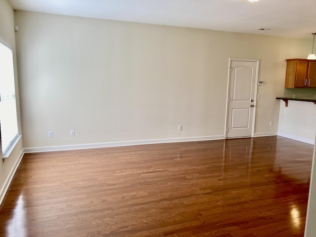 507 Whirlaway Ct, Burns, TN 37029 - unfurnished living room with wood finished floors