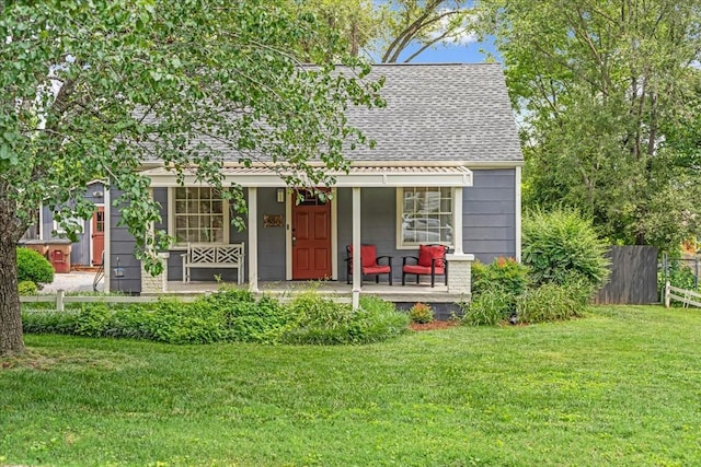 256 Tanksley Ave, Nashville, TN 37211 - view of front facade with a porch and roof with shingles
