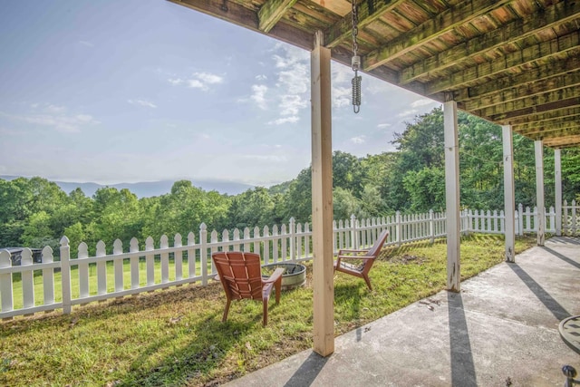 813 Stiner Ln, La Follette, TN 37766 - view of patio / terrace