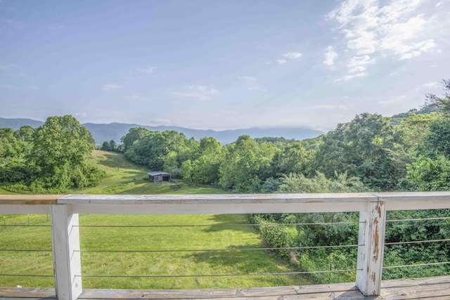 813 Stiner Ln, La Follette, TN 37766 - view of mountain backdrop