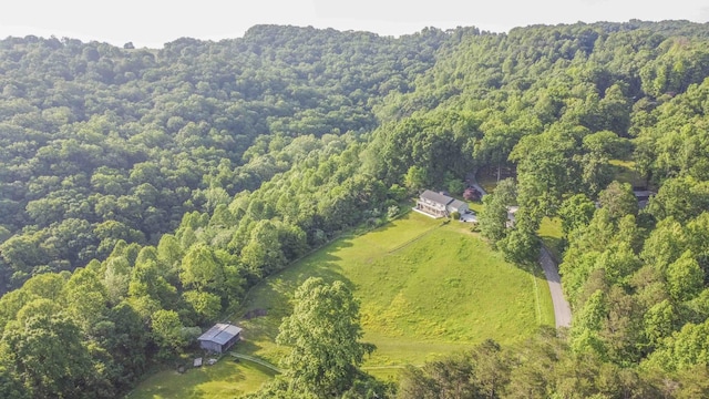 813 Stiner Ln, La Follette, TN 37766 - drone / aerial view of a forest