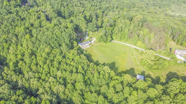 813 Stiner Ln, La Follette, TN 37766 - aerial view of property's location with a forest