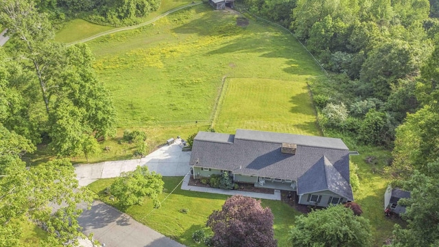 813 Stiner Ln, La Follette, TN 37766 - aerial view of property and surrounding area