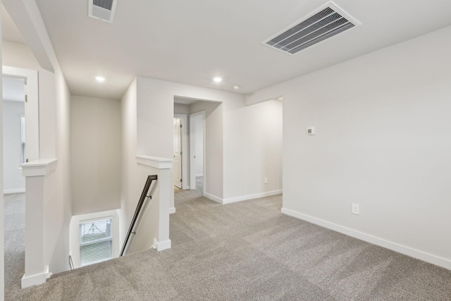 4232 Skyridge Dr, Nashville, TN 37207 - empty room featuring light carpet, baseboards, and recessed lighting
