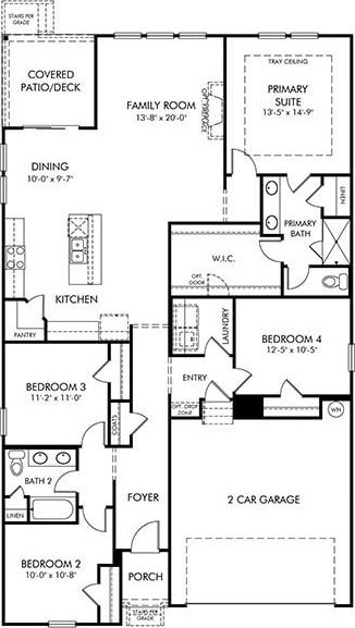 1343 Beasley Blvd, Mount Juliet, TN 37122 - room layout