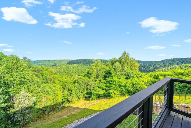 179 Deer Path Ct, Smithville, TN 37166 - view of mountain backdrop featuring a forest