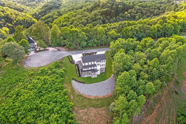 179 Deer Path Ct, Smithville, TN 37166 - view from above of property with a heavily wooded area