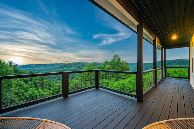 179 Deer Path Ct, Smithville, TN 37166 - view of wooden terrace